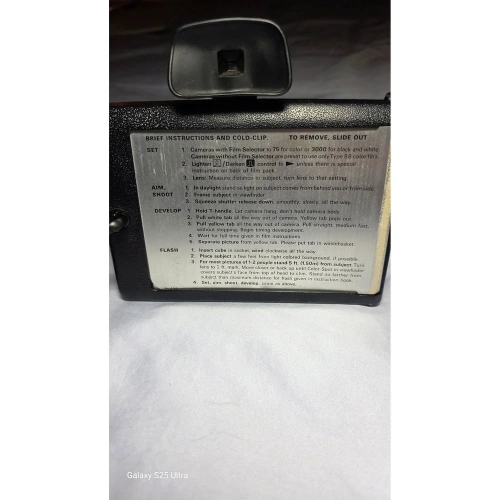 Polaroid vintage square